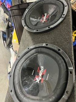 12” Sony Subwoofers