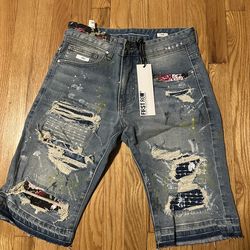 New First Row Jorts Size 30