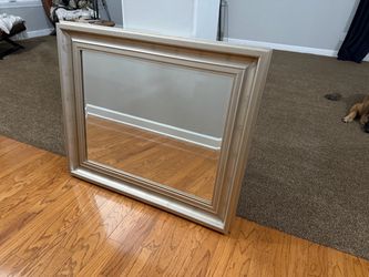 Large Framed Wall Mirror