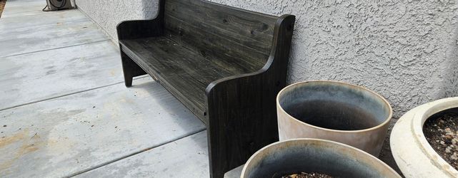 Church bench