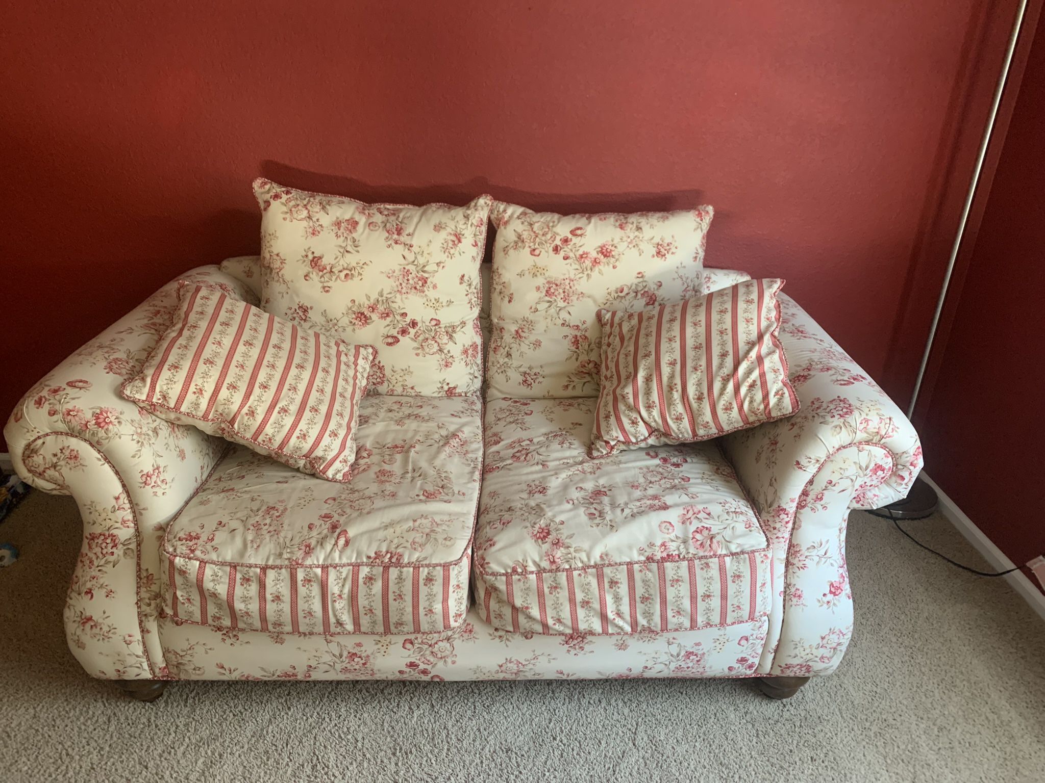 Loveseat And Armchair