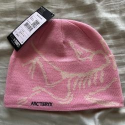 Pink Arcteryx Beanie