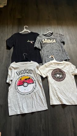 Bundle of 8Kids Graphic T-Shirts 10/12