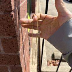 18” 10K Gold Necklace (made In Turkey)