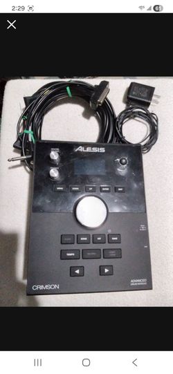 Alesis Crimson Electric Drum Console Compatible With Most All Electronic Drums Cymbals Triggers