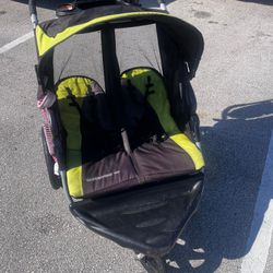 Lightly Used Expedition Double Jogger Stroller