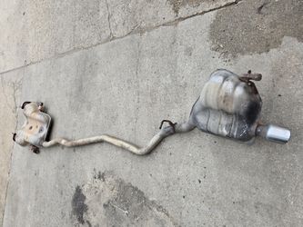 exhaust system for dodge durango 3.6l 2011-2021