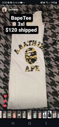Bape T Shirts 3xl