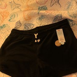 New Cat & Jack  Xxl 18 Plus Woman’s Black Shorts 