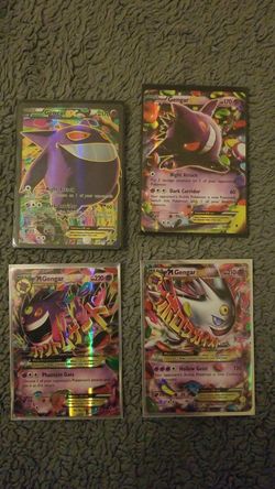 Gengar EX's full art, mega, and shiny m Gengar (pokemon cards) for Sale in  Fairfield, CA - OfferUp