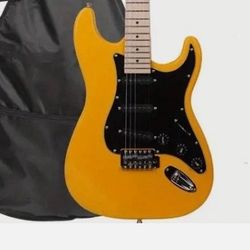 Glarry Stratocaster GST Strat Guitar W/ Gig Bag And Whammy Bar