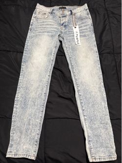 Light Blue Purple Jeans size 34 regular fit