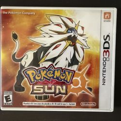Pokémon Sun Full CIB *TESTED WORKING*
