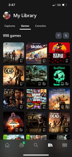 xbox account with games