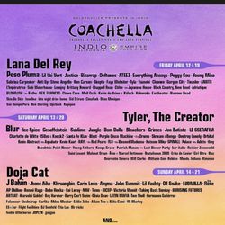 Selling Saturday & Sunday Coachella Pass