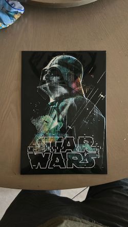 Darth Vader Star Wars Metal Poster