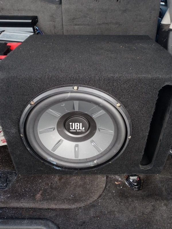 JBL Speakers. Box