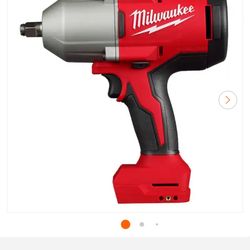 Milwaukee M18 18-Volt Lithium-Ion Brushless 1/2 in. High Torque Impact Wrench with Friction Ring (Tool-Only)