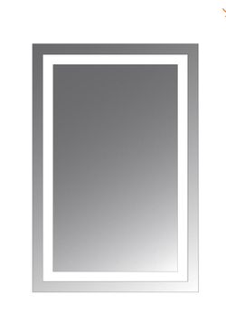 Civis USA Malisa 20 in. L x 24 in. W LED Polished Edge Mirror