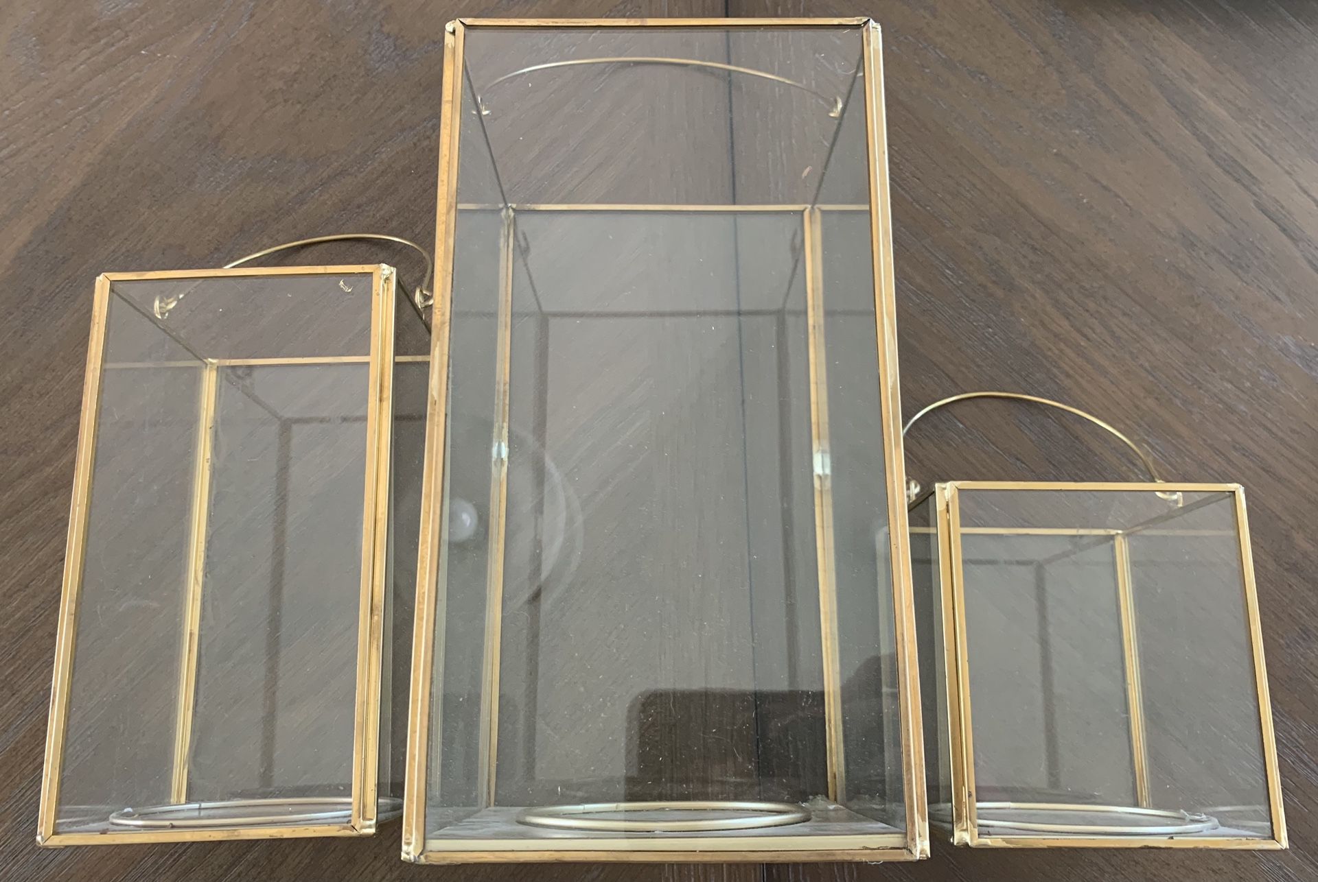 S/M/L Glass Candle Holders