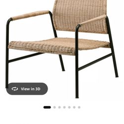 IKEA ULRIKSBERG Rattan Armchair