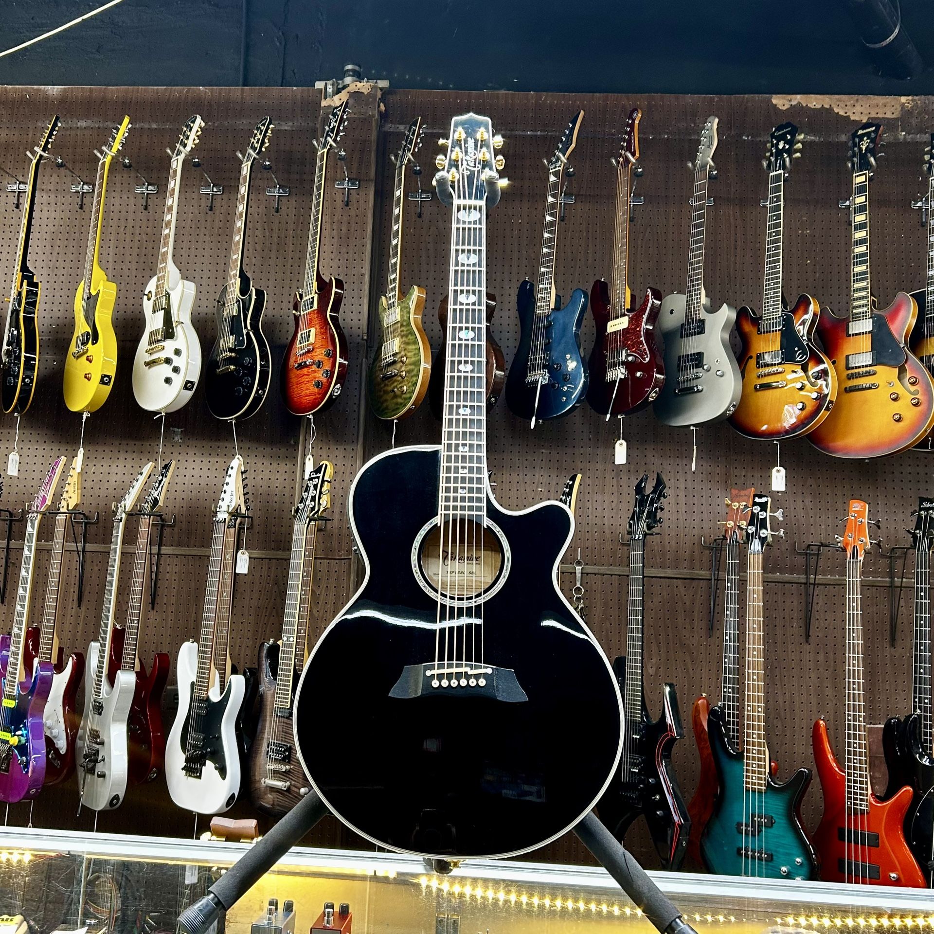 Takamine TSP-158C Thinline Acoustic-Electric Guitar