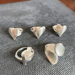 Sterling Silver .925 Rings Different sizes $30.00 Each
