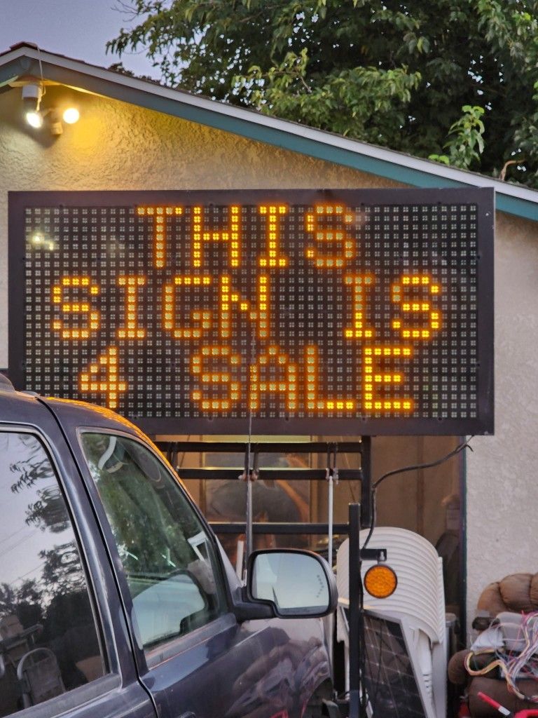 LED Digital Road Sign Message Board