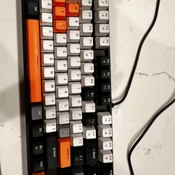 Fast Yellow Switch Keyboard, Long Wire