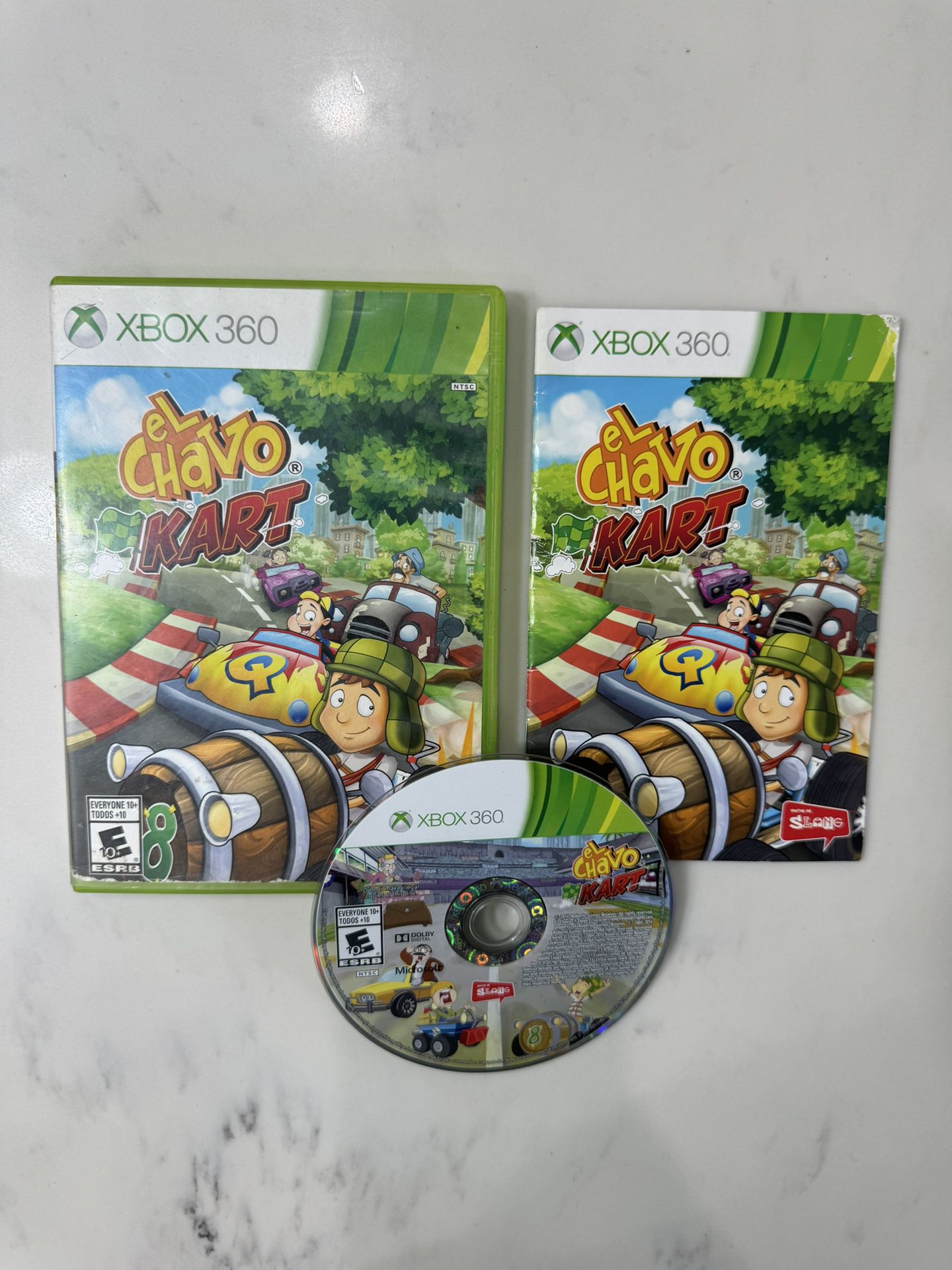 El Chavo Kart Scratch-Less Disc for Xbox 360 GAME