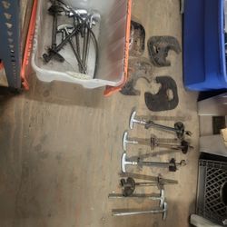 1958 Ford Thunderbird Parking Brake Handle and Parts Etc... 1959 Tbird 1960 Hotrod Custom Truck Car Part Parts 