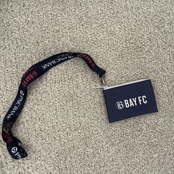 BAY FC pouch + Lanyard from PayPal Park 🏟️ / Wallet, Coin Holder