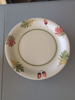 Fall Autumn Plate Set