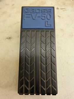 BOSS FV-50L Analog Volume Pedal for Electric Guitar & Bass Guitar