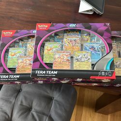3 MSRP Tera Team Pokemon For Sale