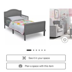 Toddler Bed Frame And New Mattress 