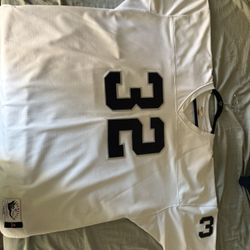 White Jack Tatum Raider jersey