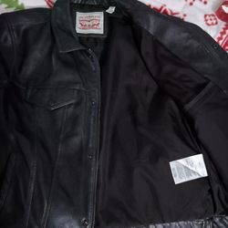 Levi's Leather Jacket 