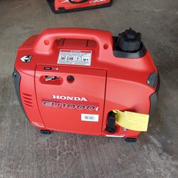 New Honda EU 1000i Gas Powered Portable Generator 1000 Watts 