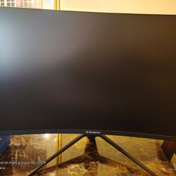 27" CURVED GAMING MONITOR  / YOU CAN ADD A STREAMING DEVICE TO IT LIKE A TV