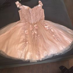 Moda 2000 Dama Dress  Blush 