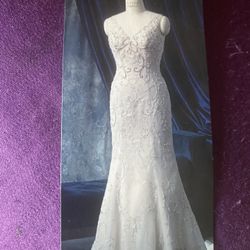 Wedding dress size 18 W