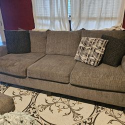 Couch, Love Seat, And Ottoman