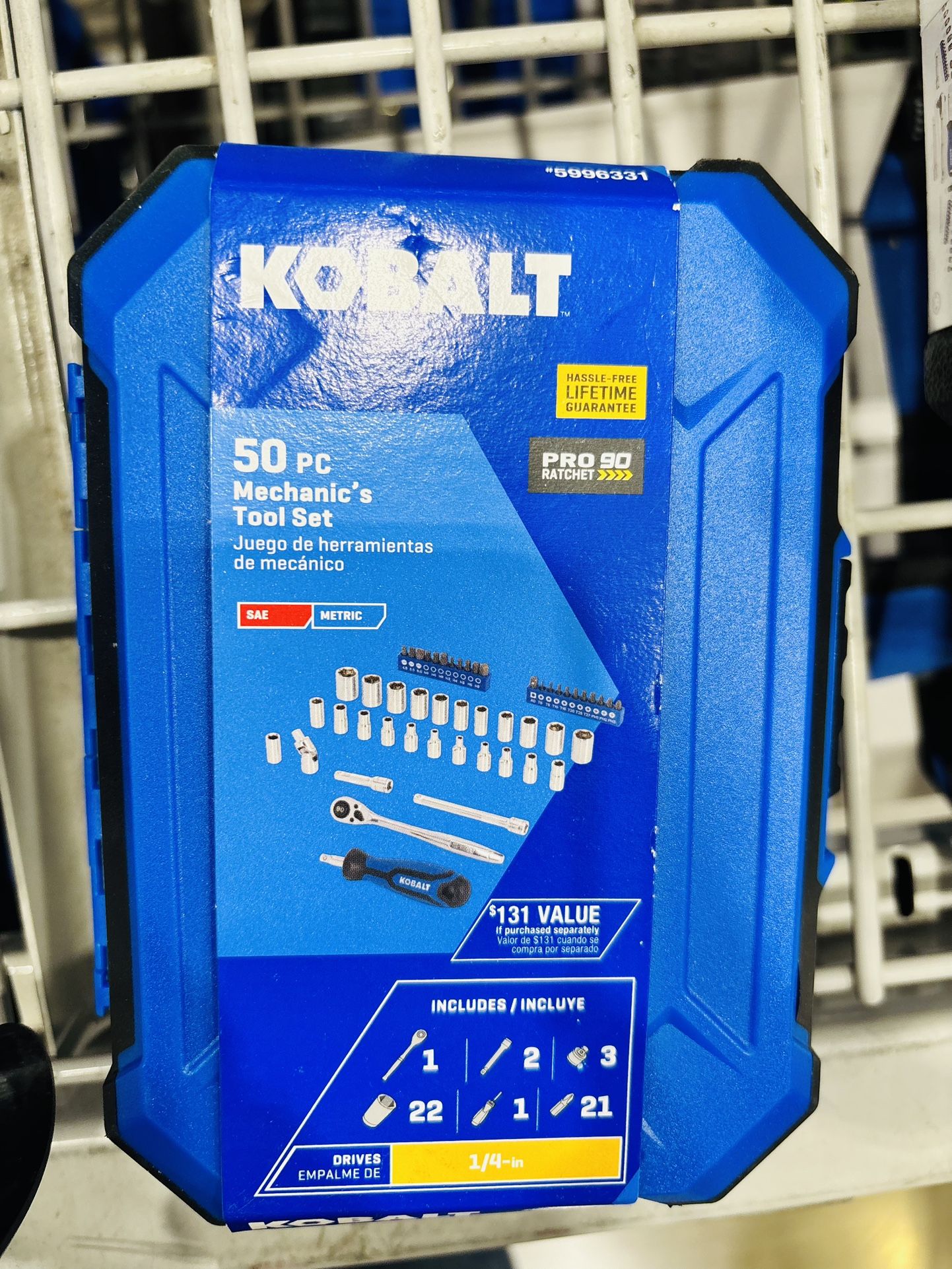 50 Pc Mechanics Tool Set