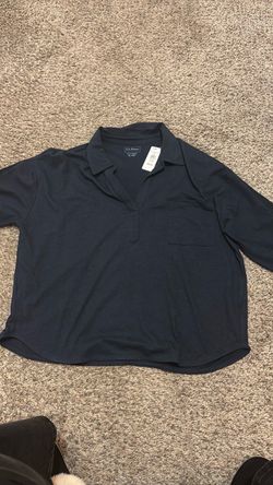 L.L.Bean Women's Polo Shirt XL Petite