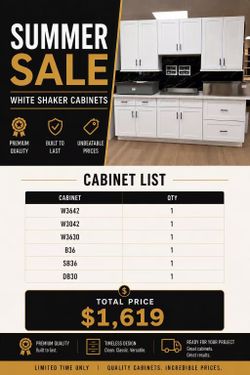 Classic White Cabinets