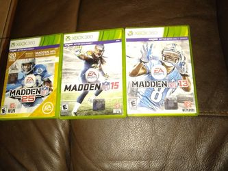 Xbox 360 & Xbox One Games 10 Or 5 Each. Mint Condition Some Even Have The Receipts Instructions And All