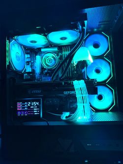 Liquid-Cooled Gaming PC — Intel i9-12900KF / RTX 3080 / 64GB DDR4 / 1TB SSD