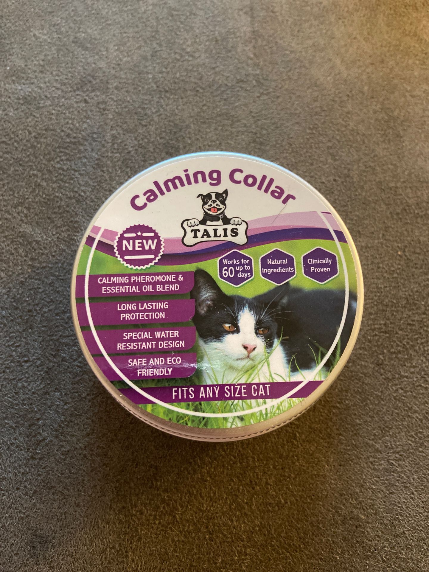 Brand new calming collar for cats (fits any size)