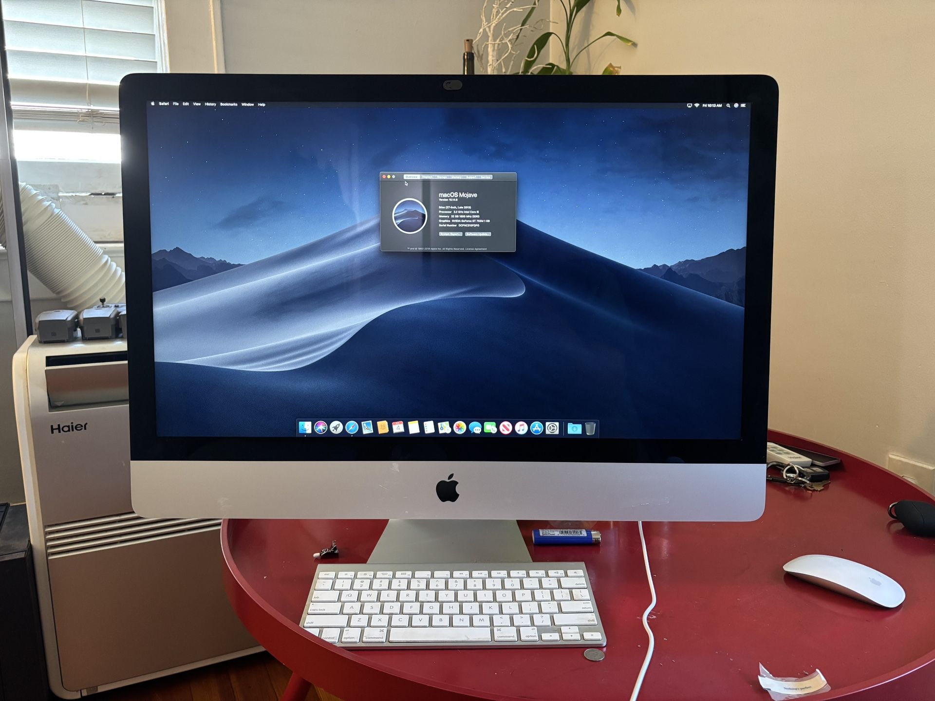 Late 2013 Imac 27”